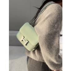 버블그린 골드실버 버클 핸드백 001-223952