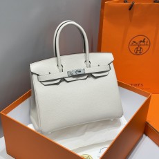 에르메스 버킨백 펄그레이 실버하드웨어 토고백 001-223975