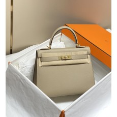 에르메스 엡솜 켈리 28cm 핸드백 001-224040