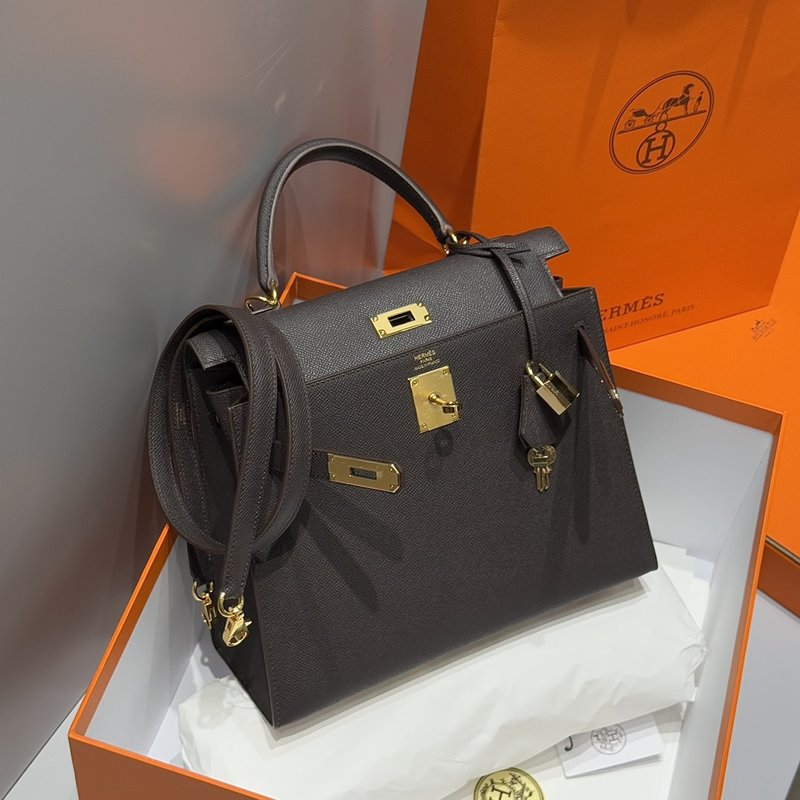 에르메스 켈리백 28cm 우드컬러 001-224049