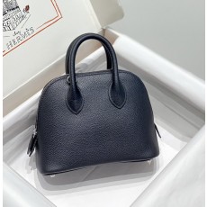 수입 소가죽 볼링백 핸드백 수제 봉제 작고 가벼움 001-224079