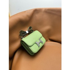 에르메스 콩고르 19cm 아보카도 그린 핸드백 001-224311