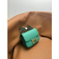 에르메스 콩고 19cm 엠파이어 그린 핸드백 001-224315