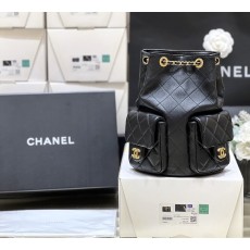 샤넬 더블 포켓 백팩 001-224344