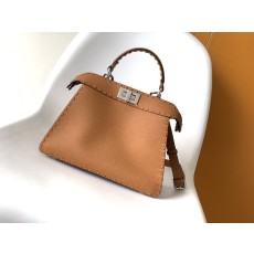 펜디 피카부 아이씨유 소가죽 핸드백 숄더백 001-224484