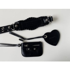 발렌시아가 블랙 핸드백 001-224586