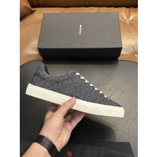 Kiton 남성 가죽 럭셔리 스니커즈 운동화 001-224599