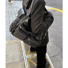 발렌시아가 블랙 주름 핸드백 숄더백 001-224624