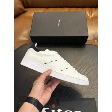 Kiton 남성 송아지 가죽 운동화 001-224655