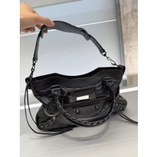 발렌시아가 블랙 핸드백 001-224683