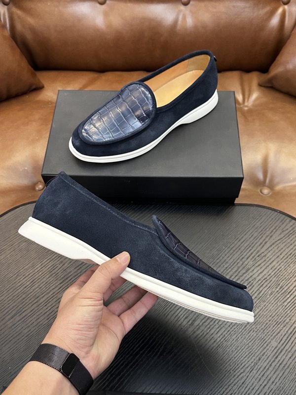 Kiton 남성 고급 소가죽 운동화 001-224690