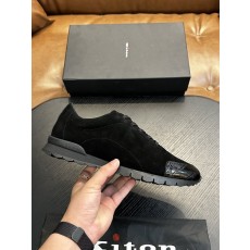키톤 남성 송아지 가죽 스니커즈 001-224757