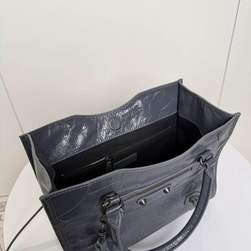 발렌시아가 그레이 스몰 토트백 001-224761
