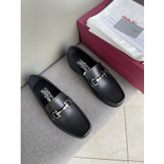 페라가모 남성 수제 가죽 캐주얼 구두 001-224770