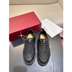 페라가모 페라라모 인레이 장식 캐주얼 슈즈 001-224879
