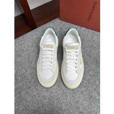 페라가모 남성 레이싱 로우탑 캐주얼 슈즈 001-224939