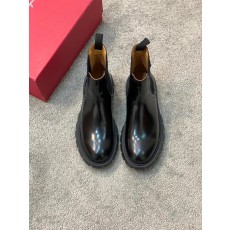 페라가모 남성용 가죽 앵클부츠 001-224984