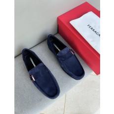 페라가모 남성 캐주얼 가죽 슬립온 로퍼 001-225014