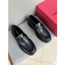 페라가모 남성 캐주얼 가죽 로퍼 슬립온 001-225035