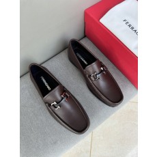 페라가모 남성 캐주얼 가죽 로퍼 슈즈 001-225039