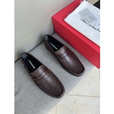 페라가모 남성 캐주얼 가죽 로퍼 슈즈 001-225069