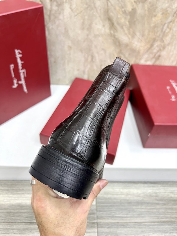 페라가모 남성 첼시 부츠 001-225092