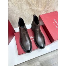 페라가모 남성 첼시 부츠 오리지널 품질 001-225100