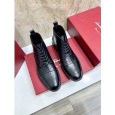 페라가모 오리지널 가죽 첼시 부츠 001-225106