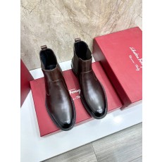 페라가모 남성 첼시 부츠 오리지널 품질 001-225109