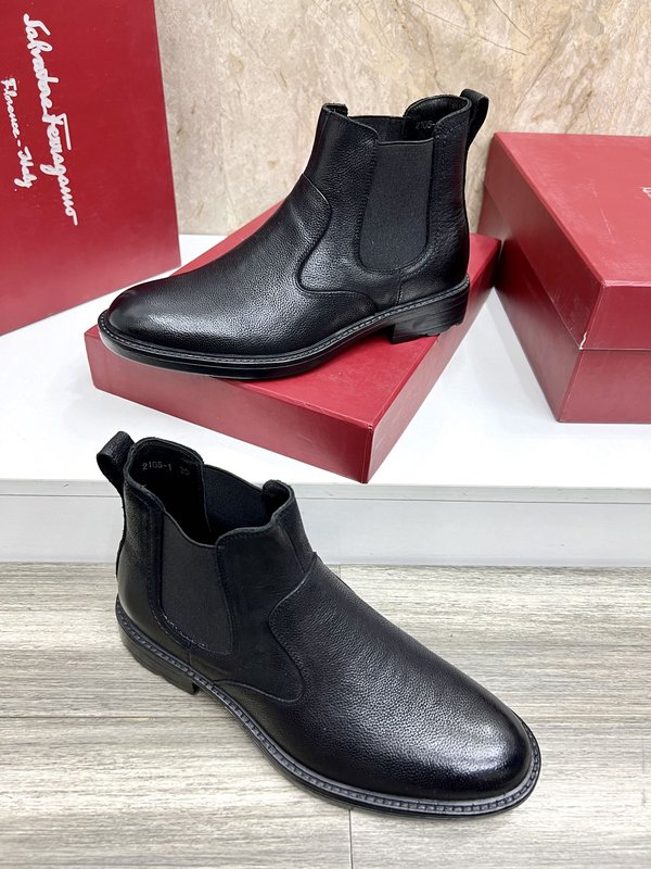 페라가모 남성 첼시 부츠 001-225117