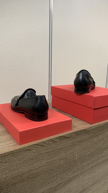페라가모 남성 비즈니스 캐주얼 가죽 구두 001-225118