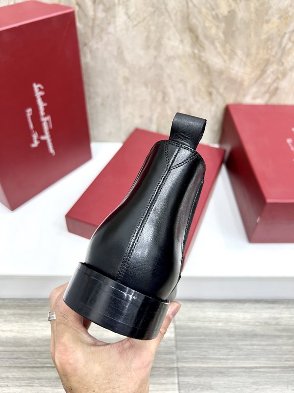 페라가모 남성 첼시 부츠 001-225126