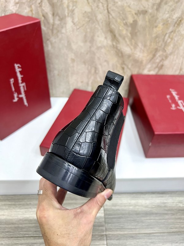 페라가모 남성 첼시 부츠 001-225168