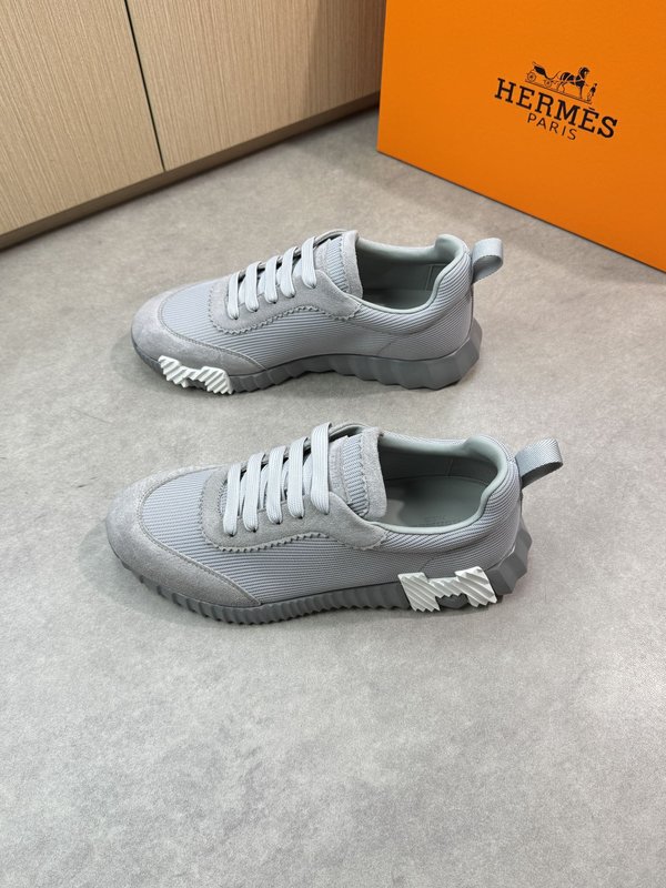 에르메스 스웨이드 캐주얼 운동화 001-225689