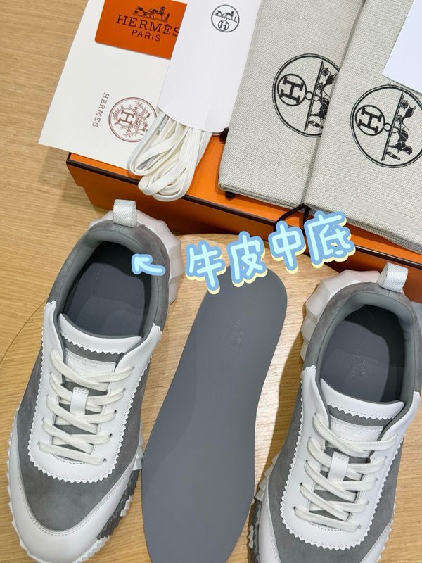 에르메스 남성 운동화 가죽 미드솔 복제 001-225854