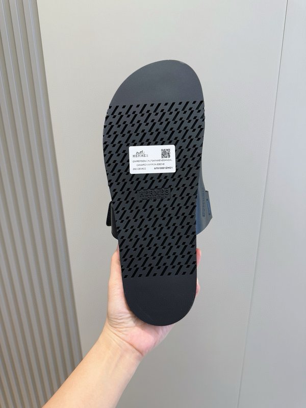 에르메스 시프레 커플 가죽 샌들 001-225877