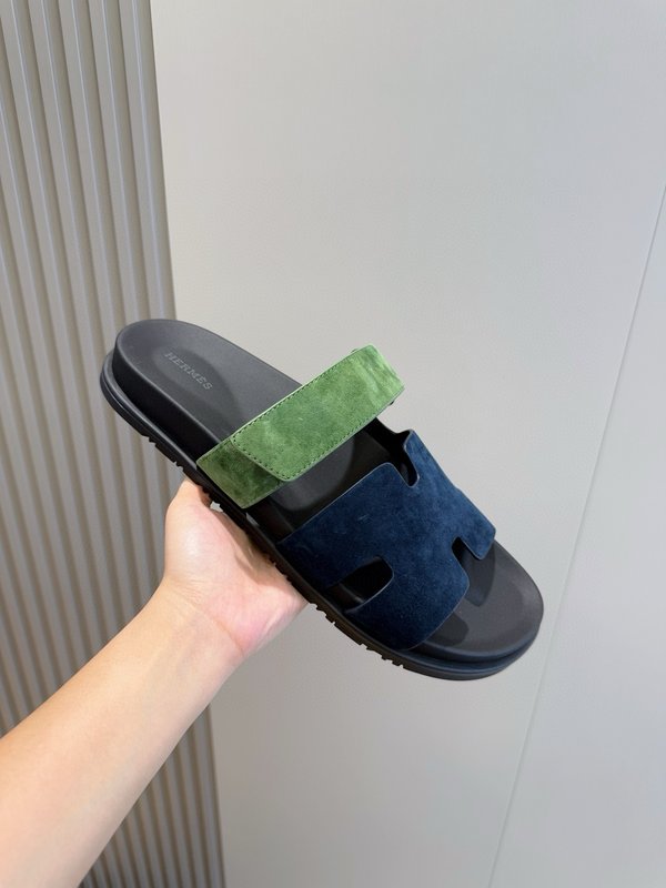 에르메스 시프레 커플 가죽 샌들 001-225882
