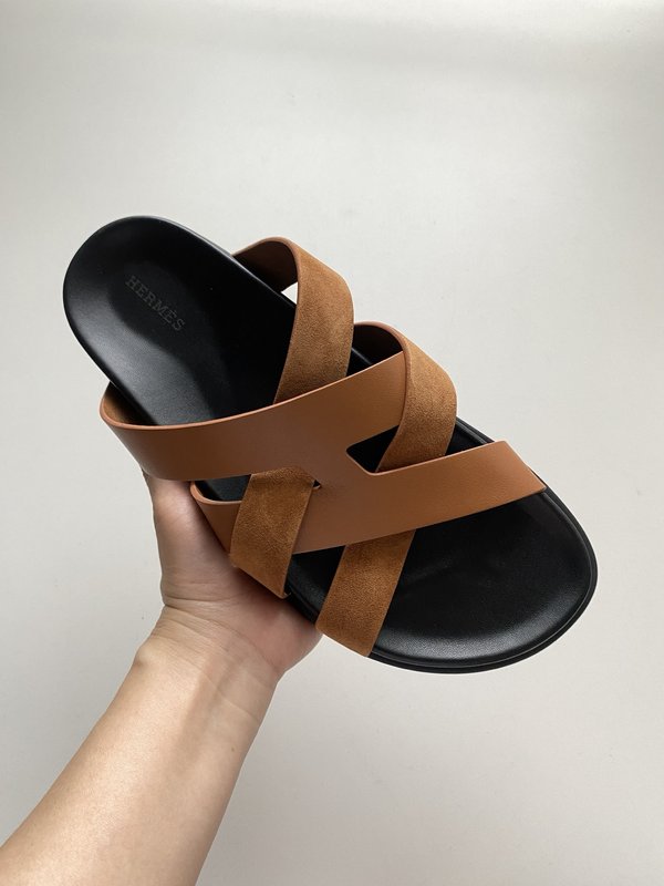 에르메스 나파 가죽 H 로고 샌들 001-226190
