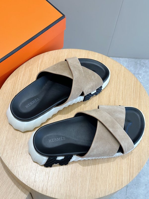 에르메스 H 인프라 남성 샌들 슬리퍼 001-226195