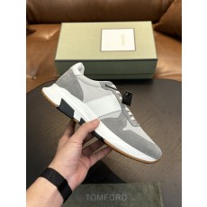 TOM FORD Cambridge 가죽 스니커즈 001-226346