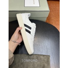 TOM FORD 가죽 로우탑 스니커즈 001-226390