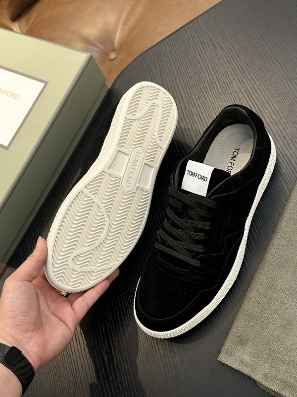 TOM FORD Cambridge 가죽 스니커즈 001-226413