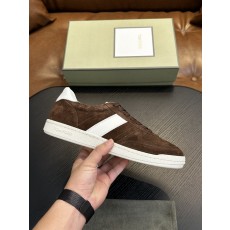 TOM FORD 가죽 로우톱 스니커즈 001-226415