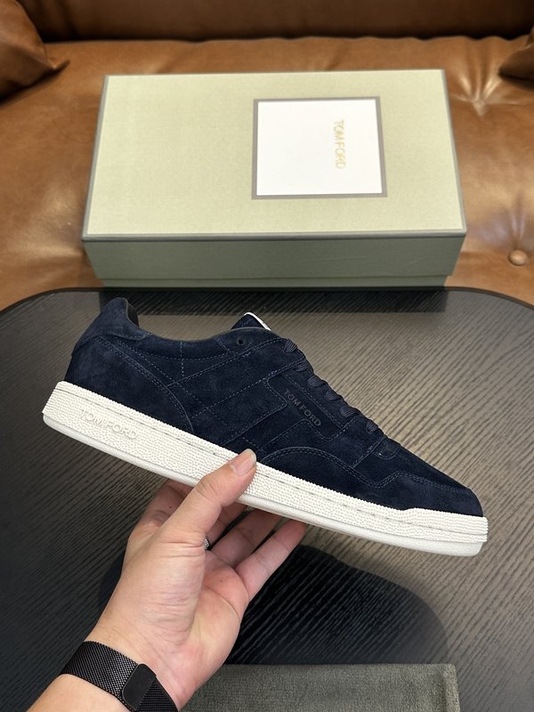 TOM FORD 가죽 로우탑 스니커즈 001-226416