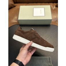 TOM FORD 가죽 로우탑 스니커즈 001-226421