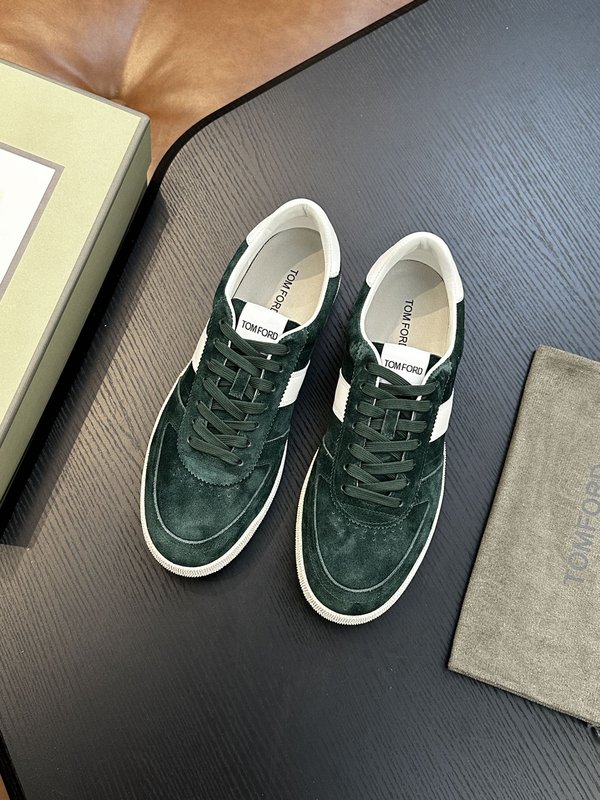 TOM FORD Cambridge 가죽 스니커즈 001-226427
