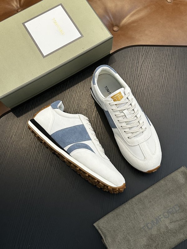 TOM FORD 가죽 로우탑 스니커즈 001-226439