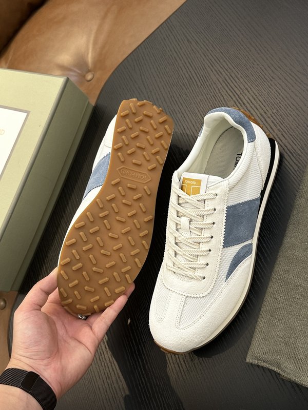 TOM FORD 가죽 로우탑 스니커즈 001-226439