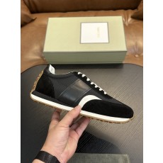 TOM FORD 가죽 로우탑 스니커즈 001-226446