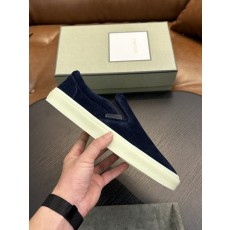 TOM FORD 캠브리지 가죽 로우탑 스니커즈 001-226455